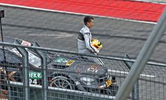 Pascal Wehrlein posiert