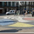 PASEANDO POR LAS RAMBLAS BCN, DETALLE DE J. MIRO.