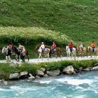 Paseo a caballo.Pirineo francés.