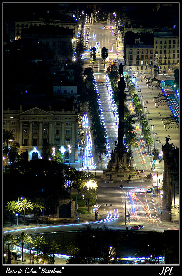 PASEO de COLON (BARCELONA)