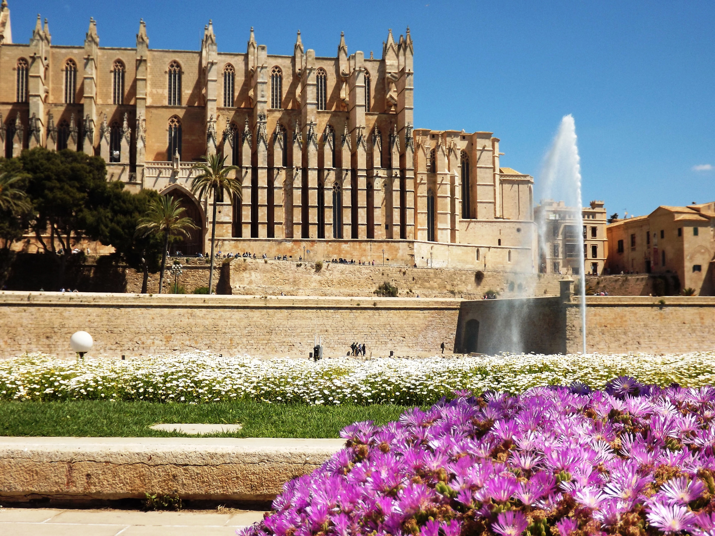 Paseo del mar, en primavera