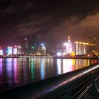 Paseo nocturno en Qingdao, China