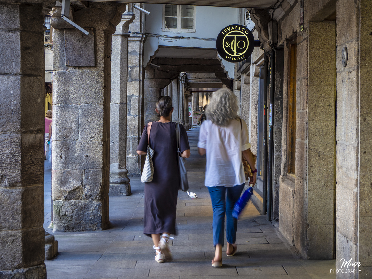 Paseo. Pontevedra.