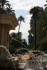 paseo por el jardín