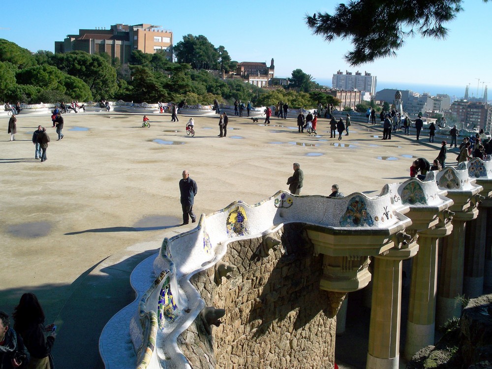 paseo por el parque guell