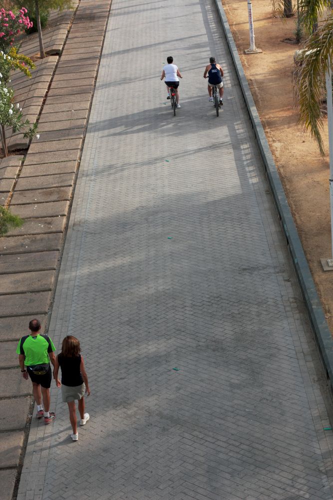 paseo por el río, por la mañanita. 