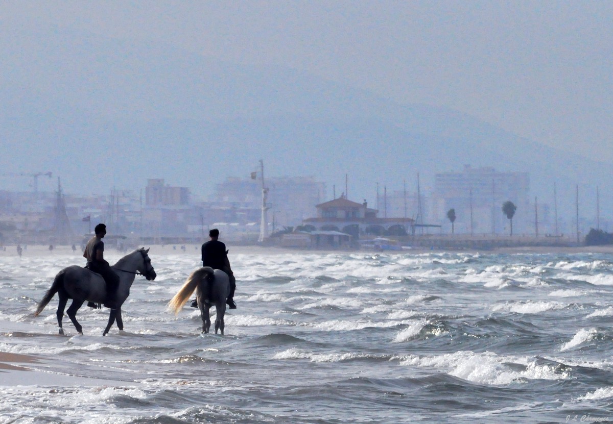 Paseo por la playa