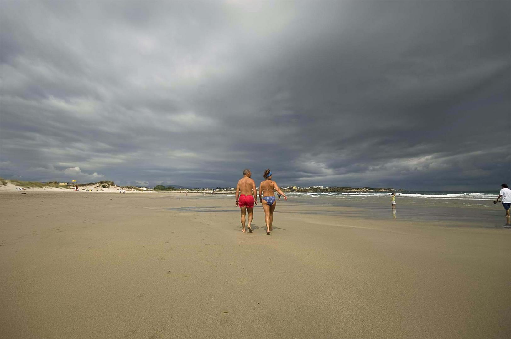 Paseo por la playa