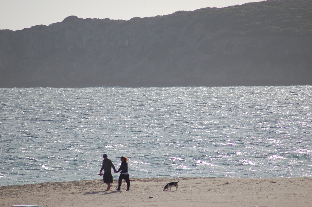 PASEO POR LA PLAYA DE BOLONIA ( TARIFA )