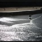 Paseo por la playa. "PROYECTO A CONTRA LUZ"