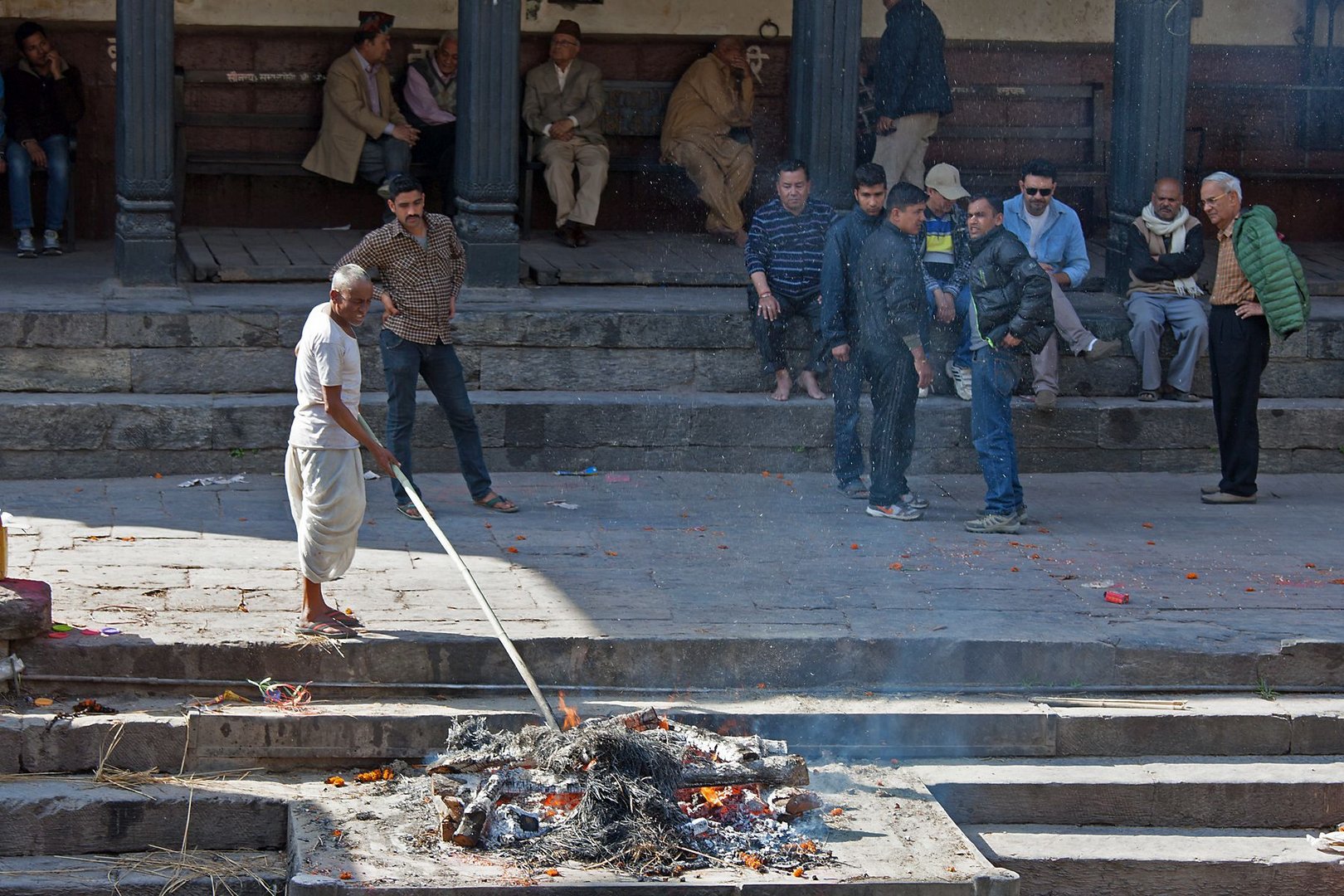 Pashupatinath: „Herr des Lebens“ bei Kathmandu ist eine der wichtigsten Tempelstätten des Hinduismus