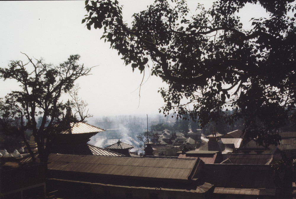 Pashupatinath in Kathmandu Nepal von M.B.Sosa 