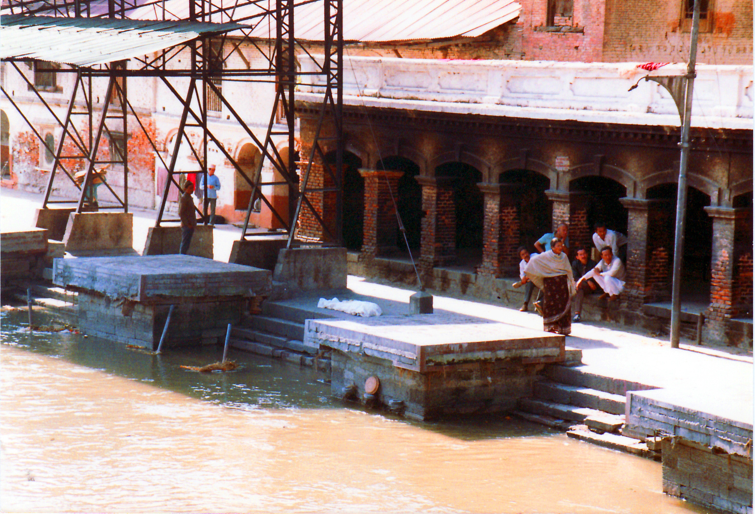 Pashupatinath-Tempel und Verbrennungs-Ghats