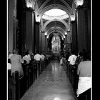 Pasillo principal de la catedral de San Luis Posí