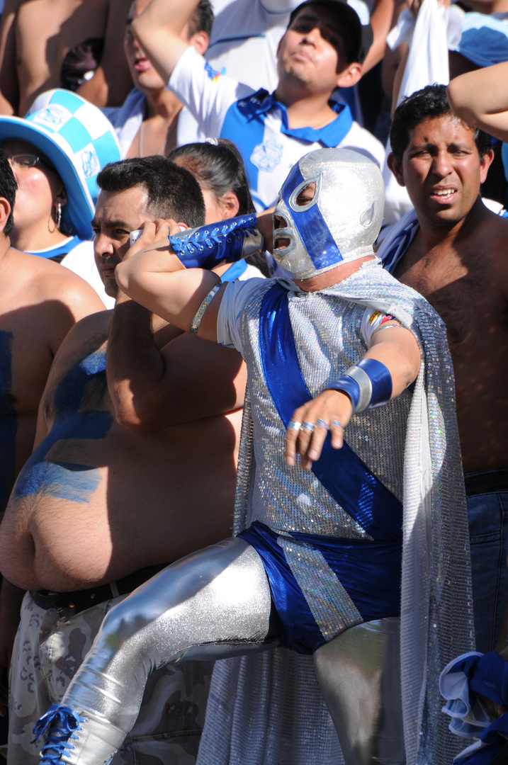 pasión futbolera en el estadio