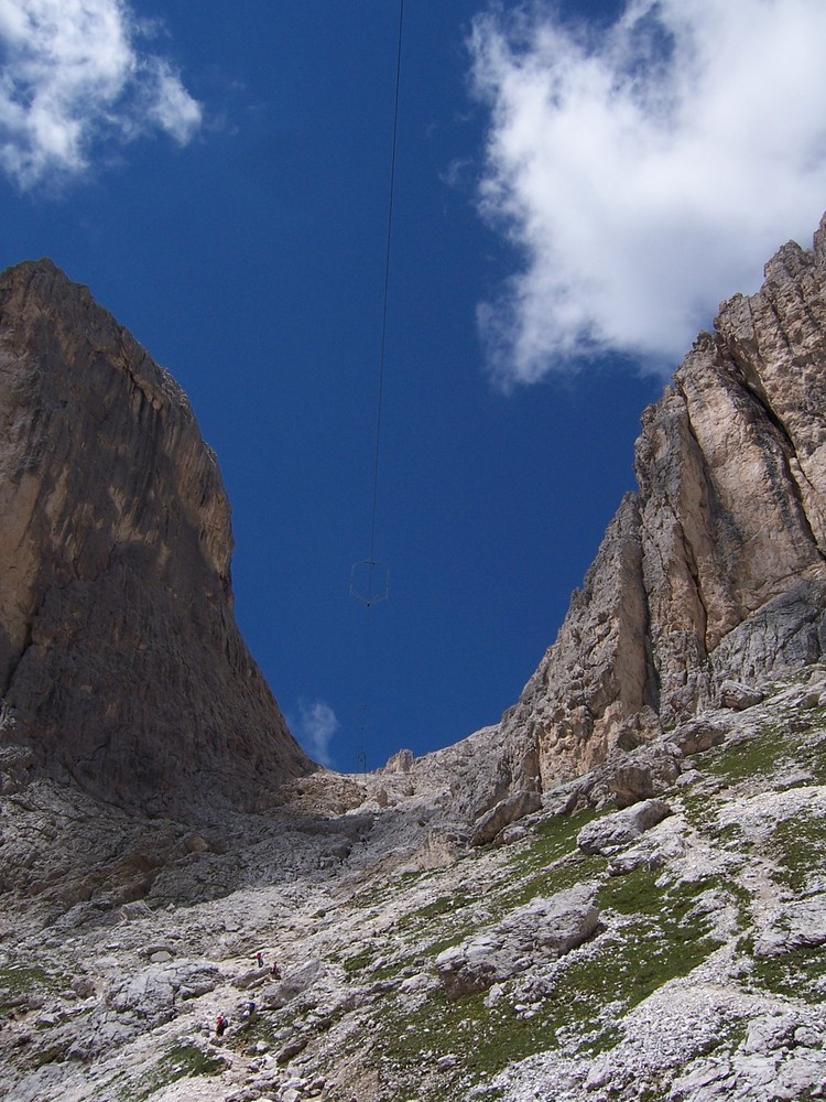 Pass in den Dolomiten