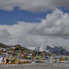 Pass Khampa La in 4794 Meter Höhe , an der Strasse von Shigatse nach Lhasa