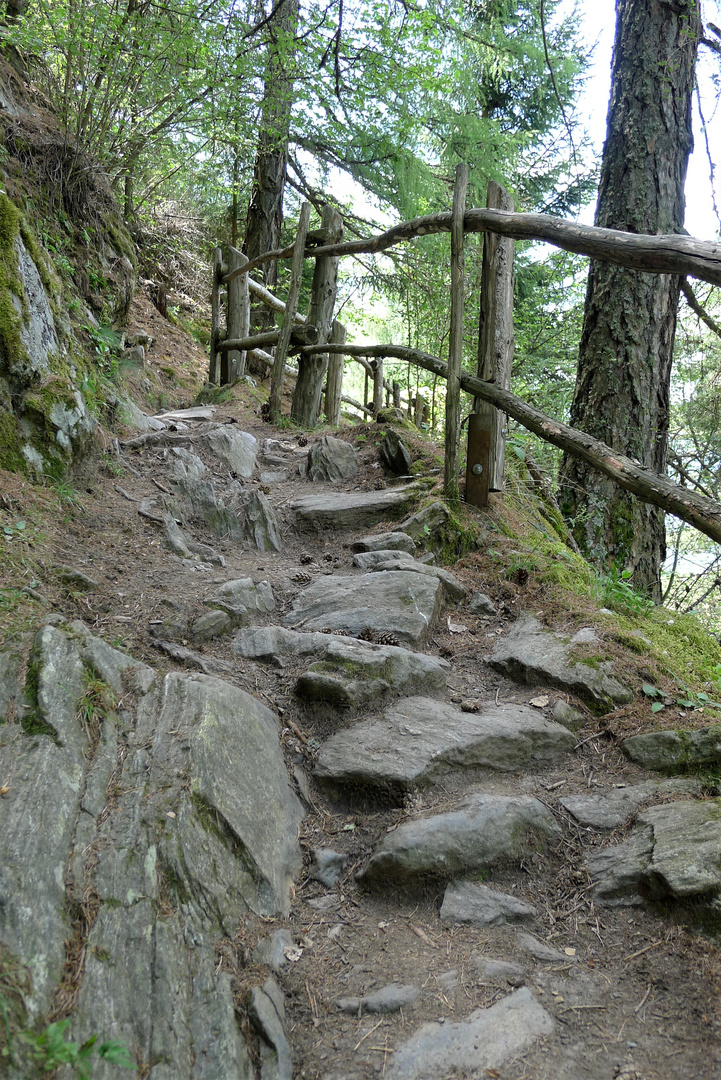 Passage am Meraner Höhenweg