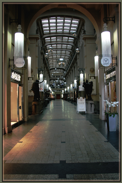 Passage im Zentrum von Leipzig