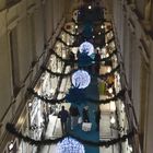 Passage Pommeraye, décoré au couleurs de Noël !