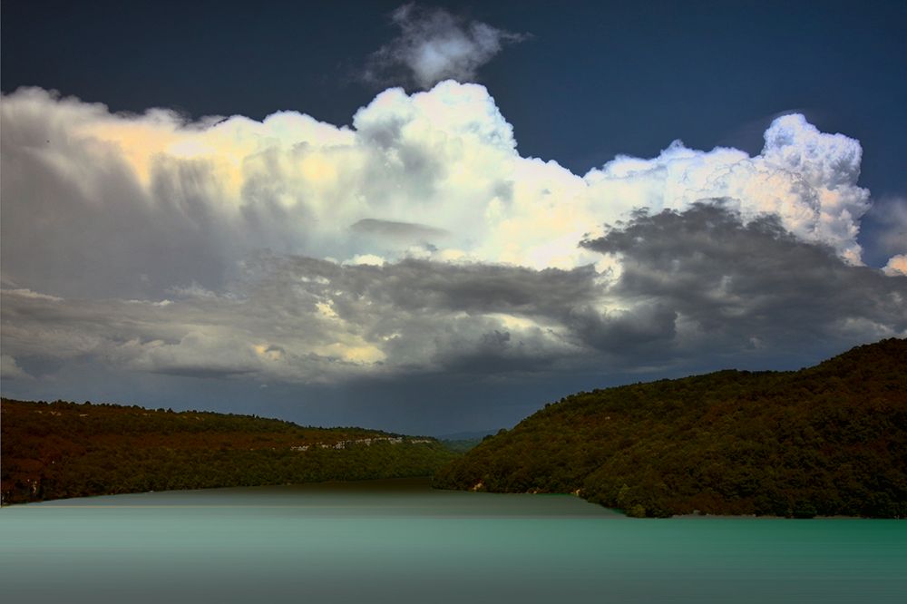 Passage sur le lac