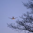 Passagierflugzeug in einer anderen Perspektive!