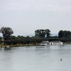 " Passarelle de deux rives  "  von Straßbourg nach Kehl. Rhein- Fahrradtour 11