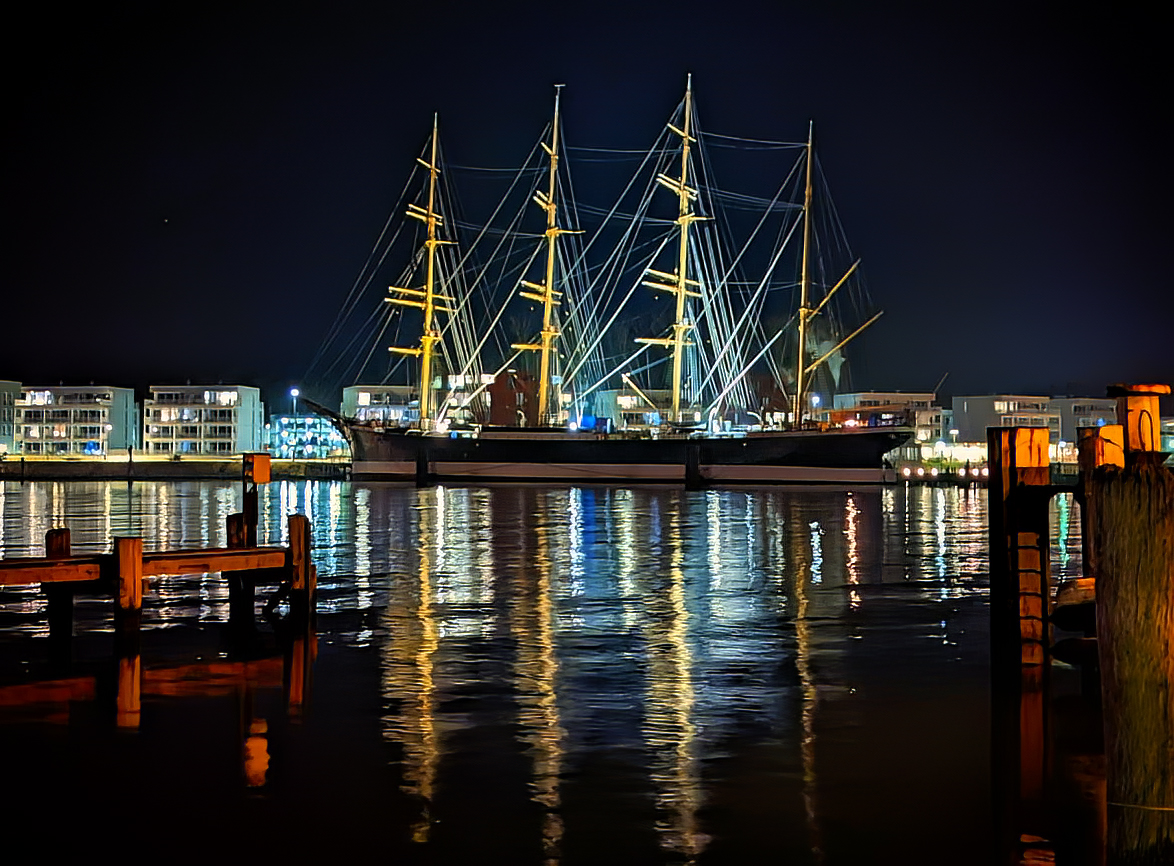 Passat im Hafen