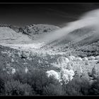 Passatwolken über der Cumbre auf La Palma