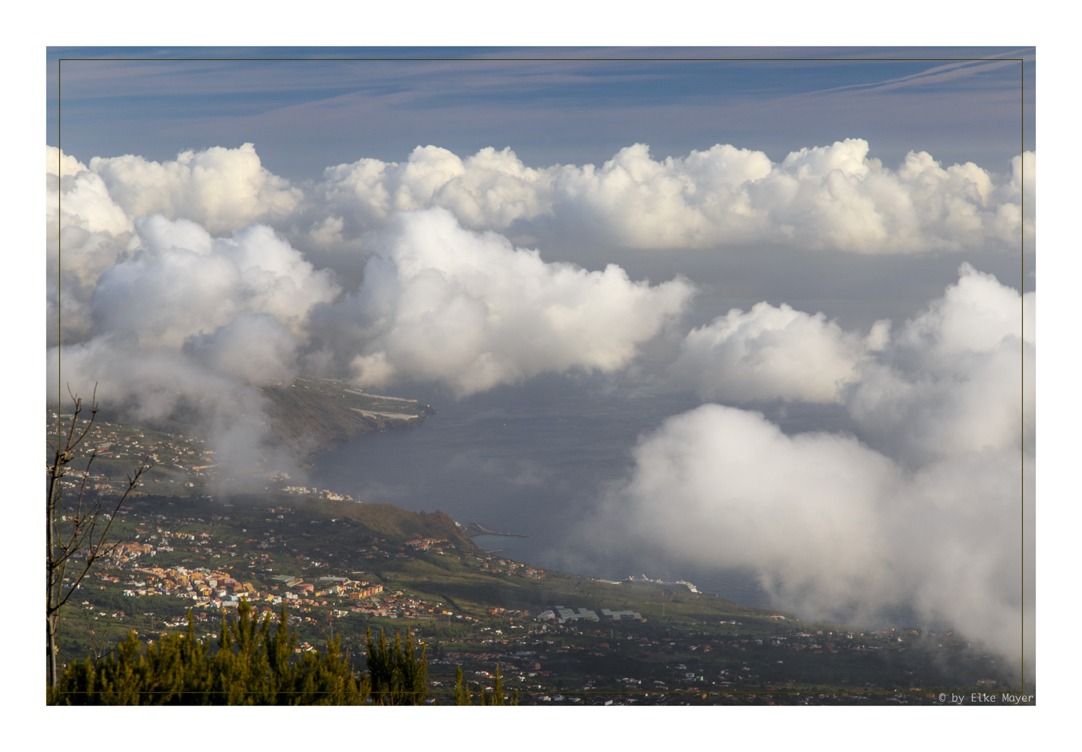 Passatwolken über La Palma