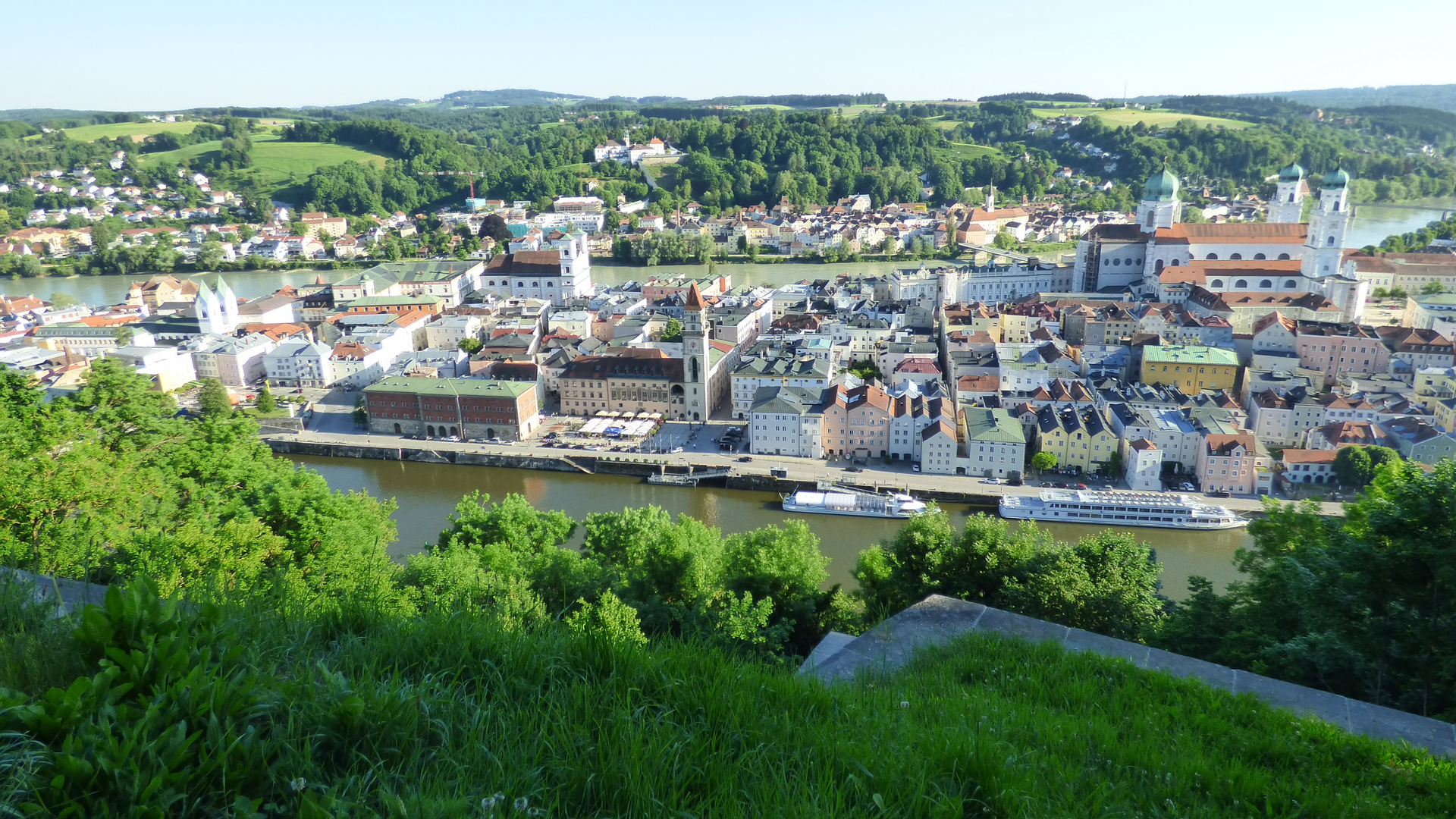 Passau auf der Touristenroute 1