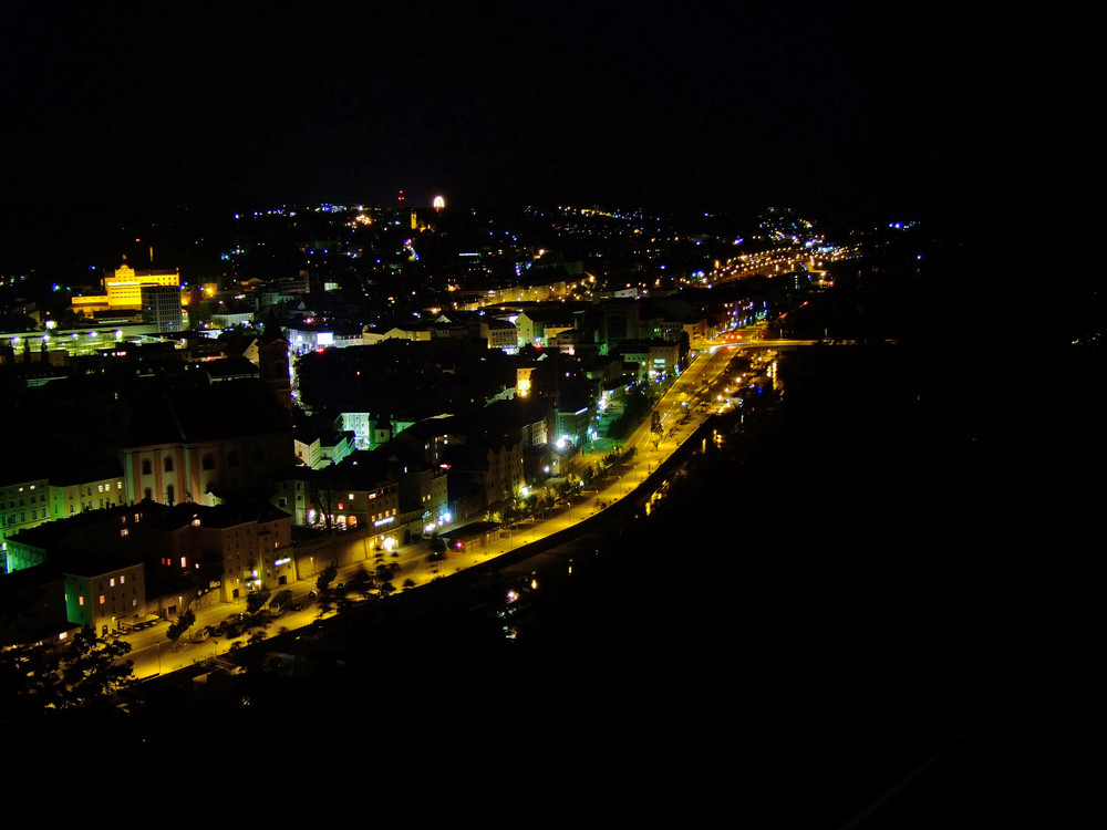 Passau bei Nacht