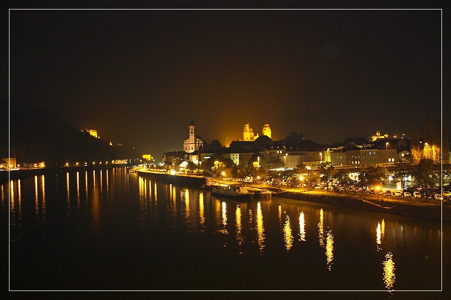 Passau bei Nacht