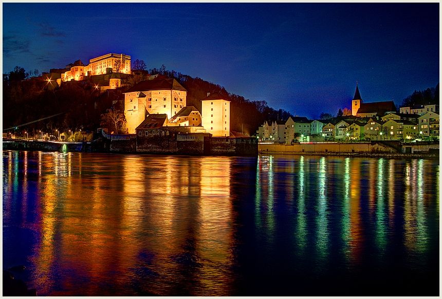 Passau bei Nacht!