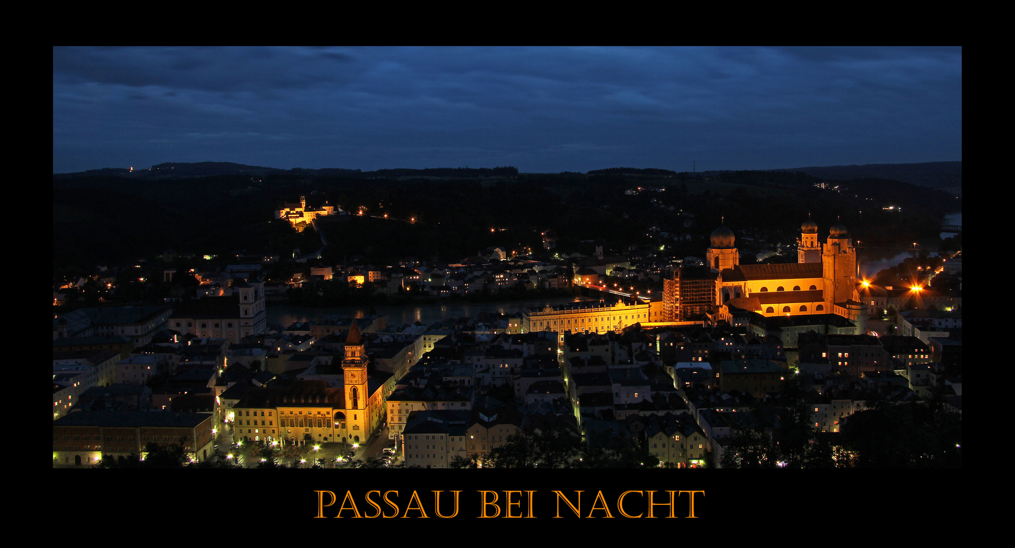 Passau bei Nacht