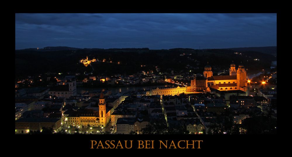 Passau bei Nacht