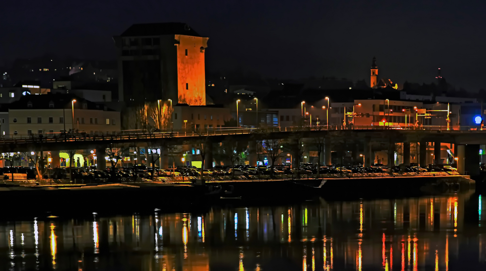 Passau bei Nacht