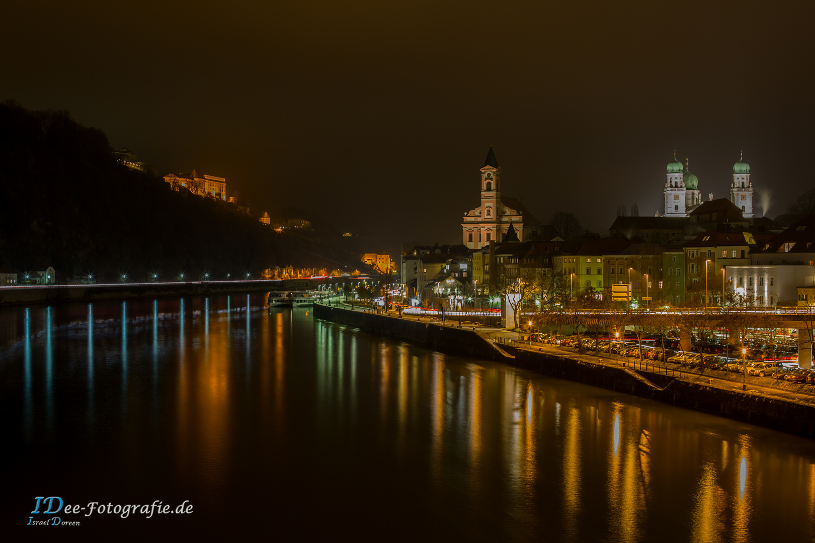 Passau bei Nacht