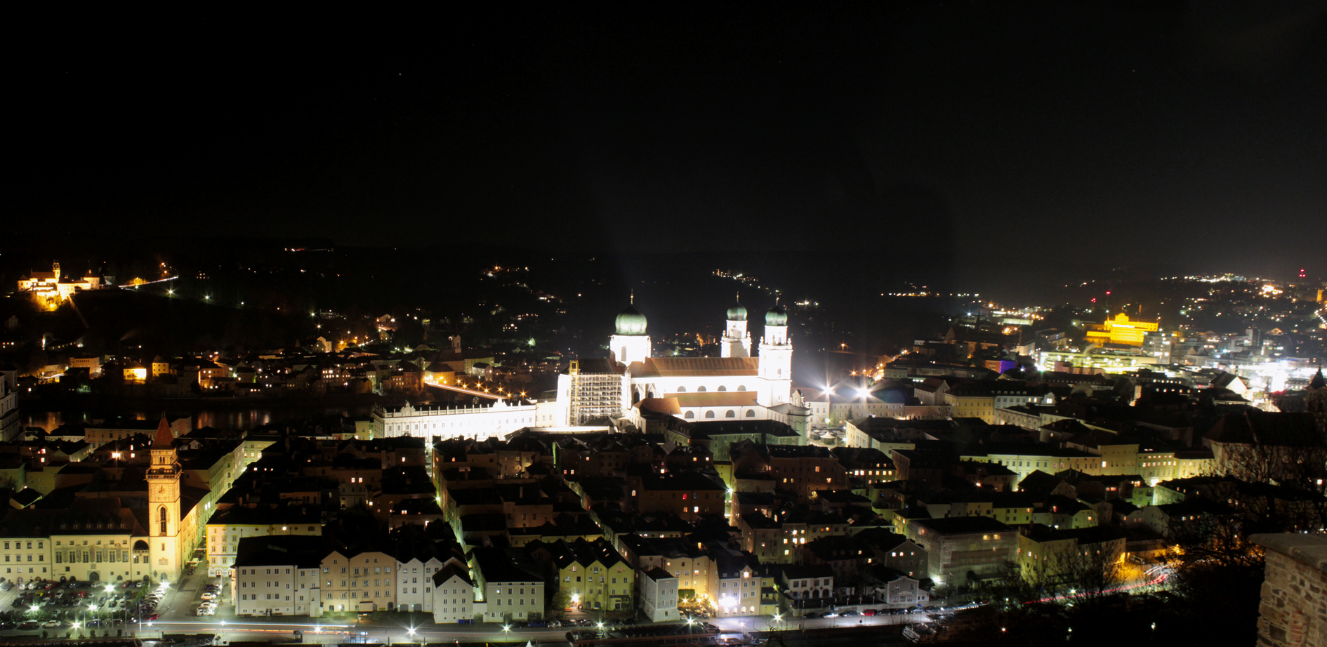 Passau bei Nacht