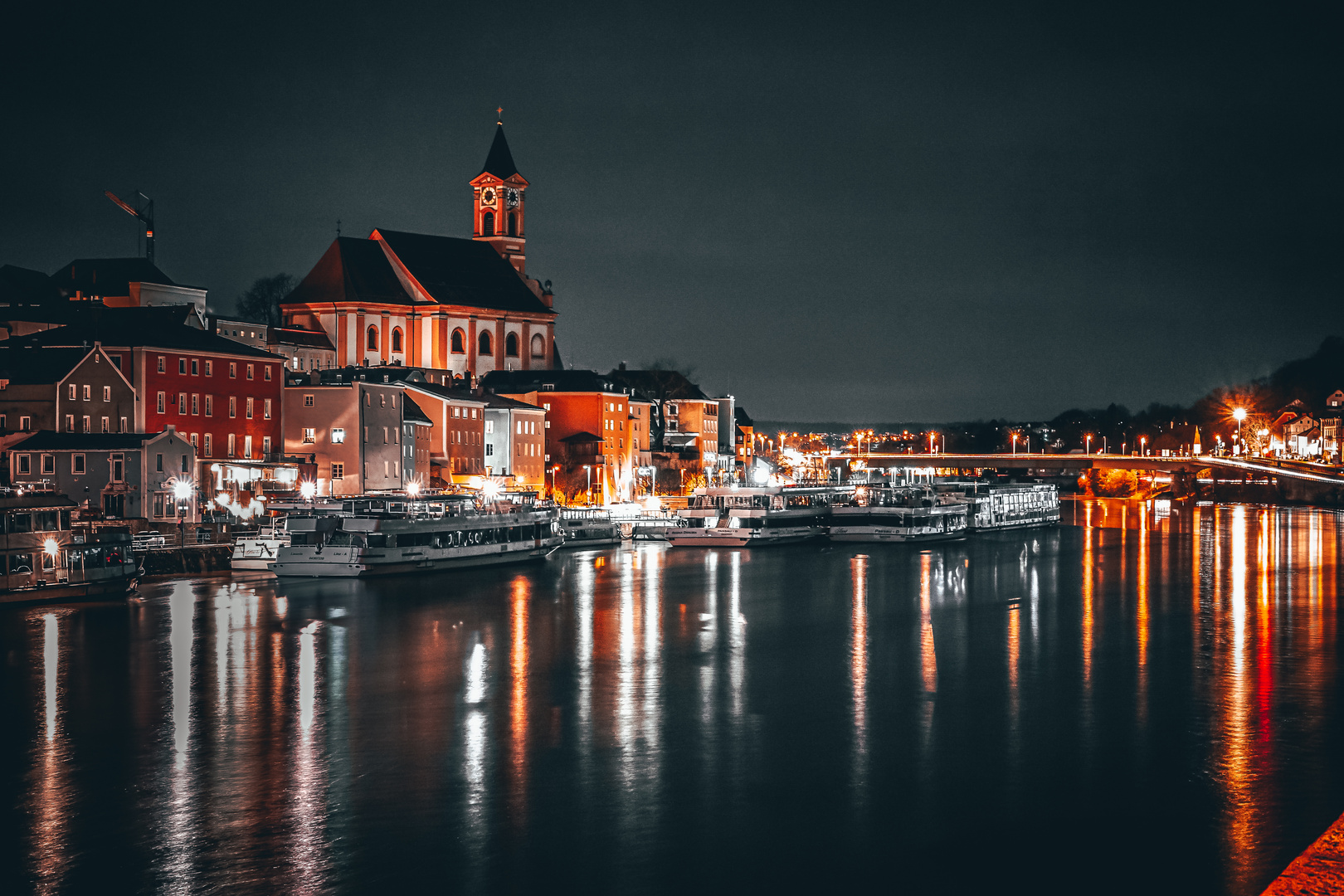 Passau bei Nacht