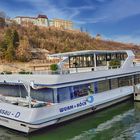 PASSAU  - Blick auf die Burganlage Veste Oberhaus -