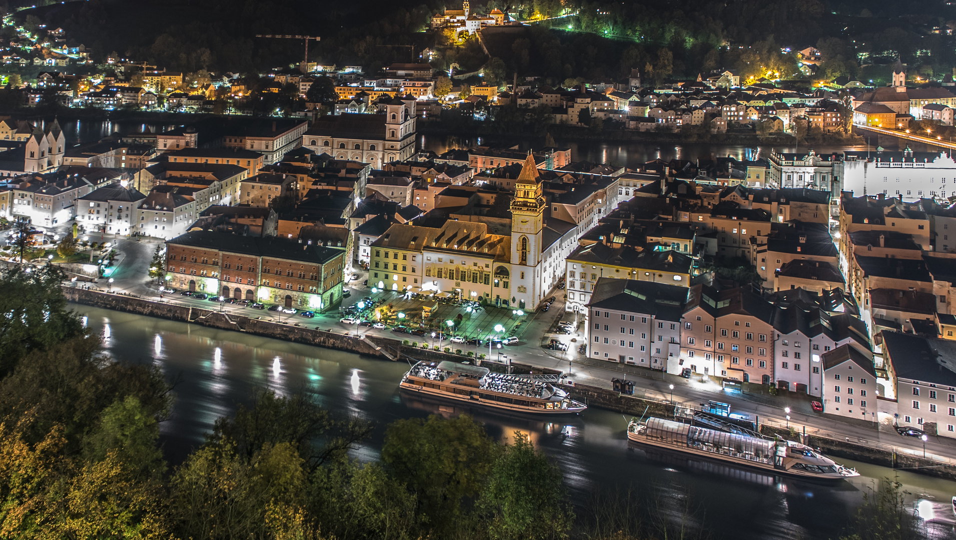 Passau die 3 Flüssestadt