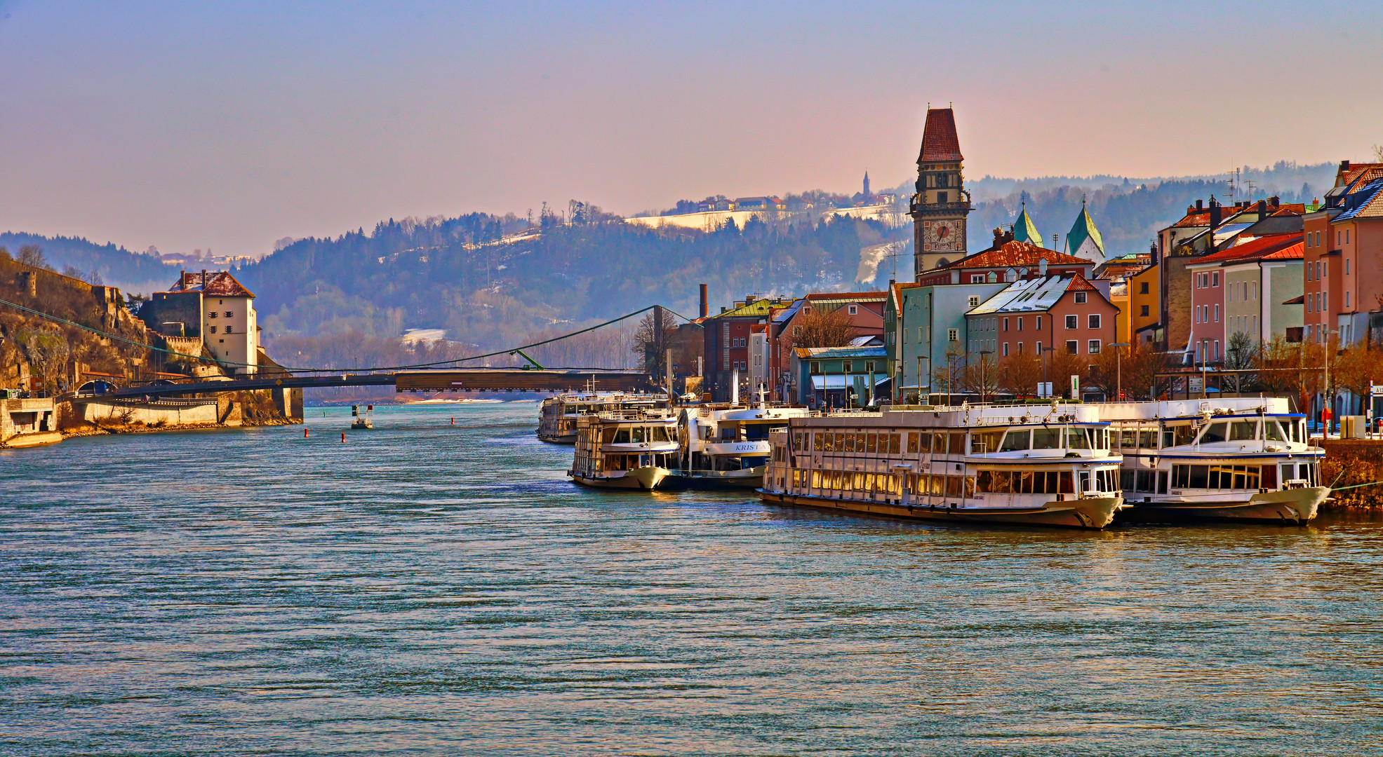 PASSAU - Die drei Flüsse Stadt -