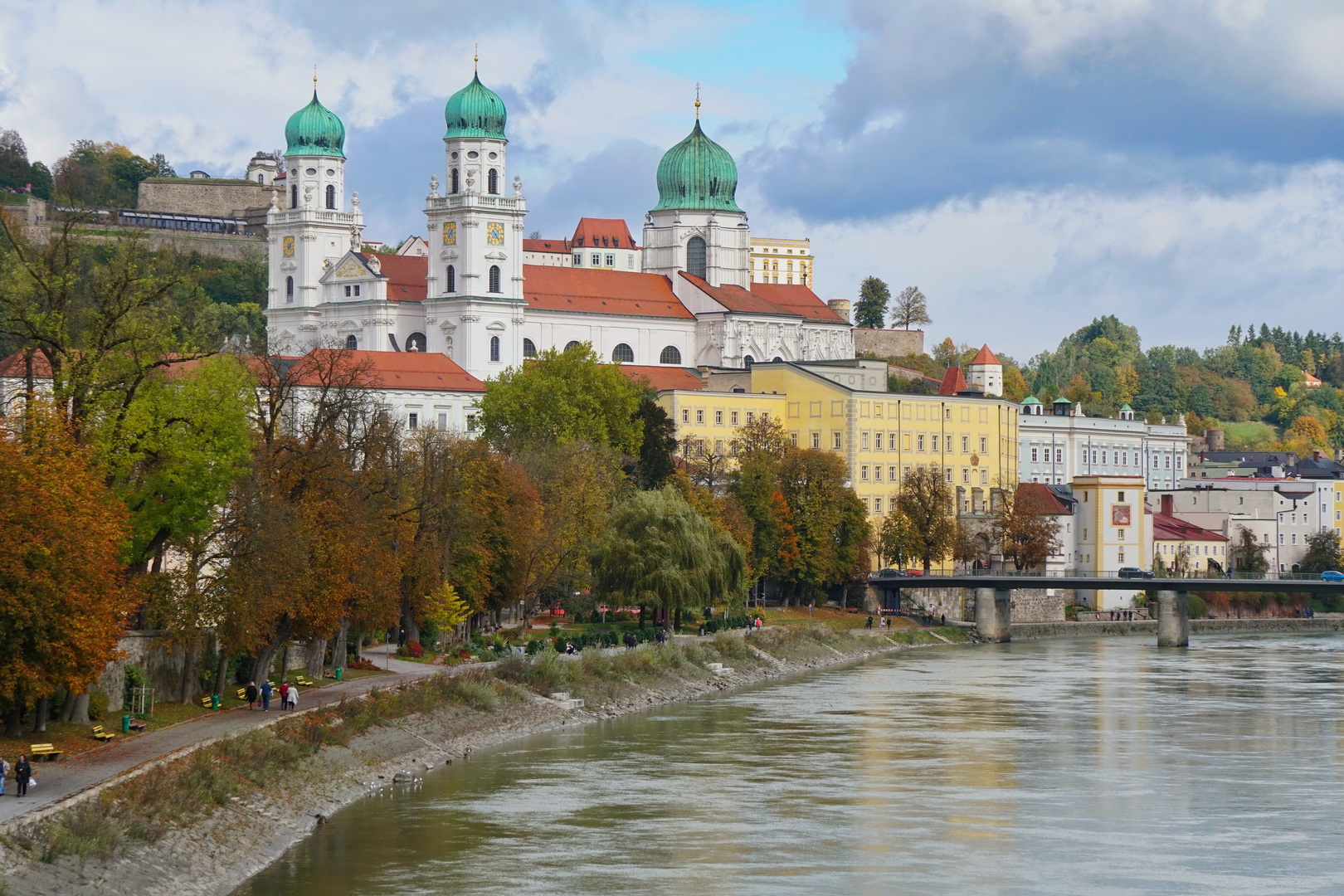 Passau, Dom und Inn