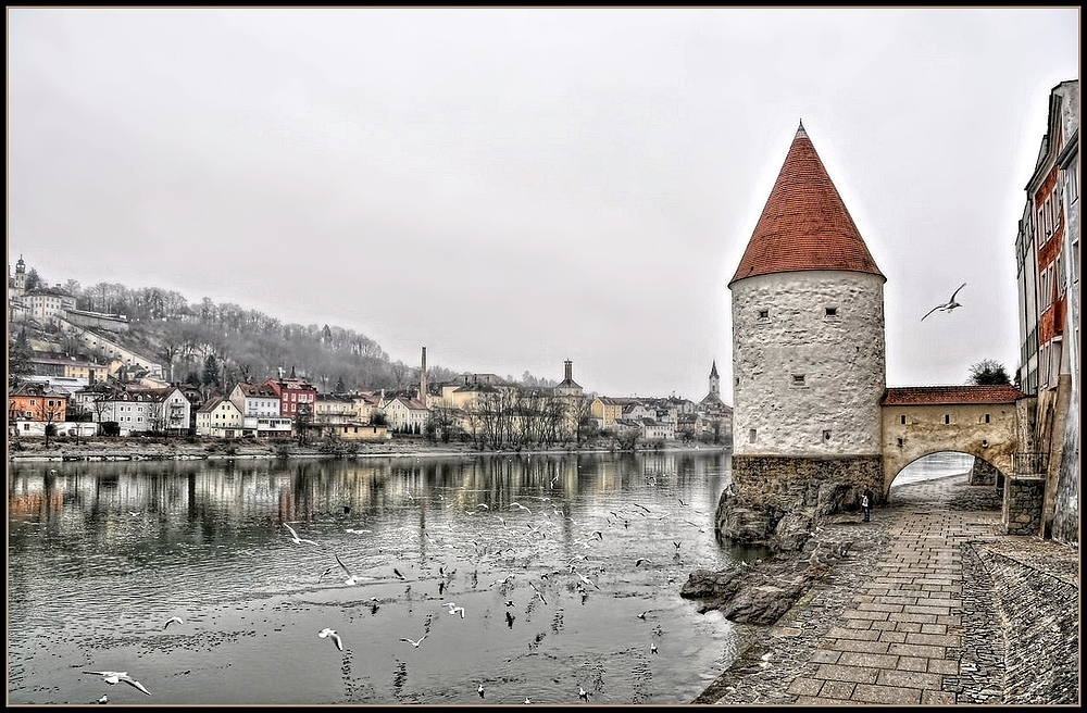 Passau, Donauseitig