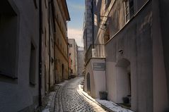 Passau eisige Wintersonne