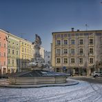 Passau eisige Wintersonne