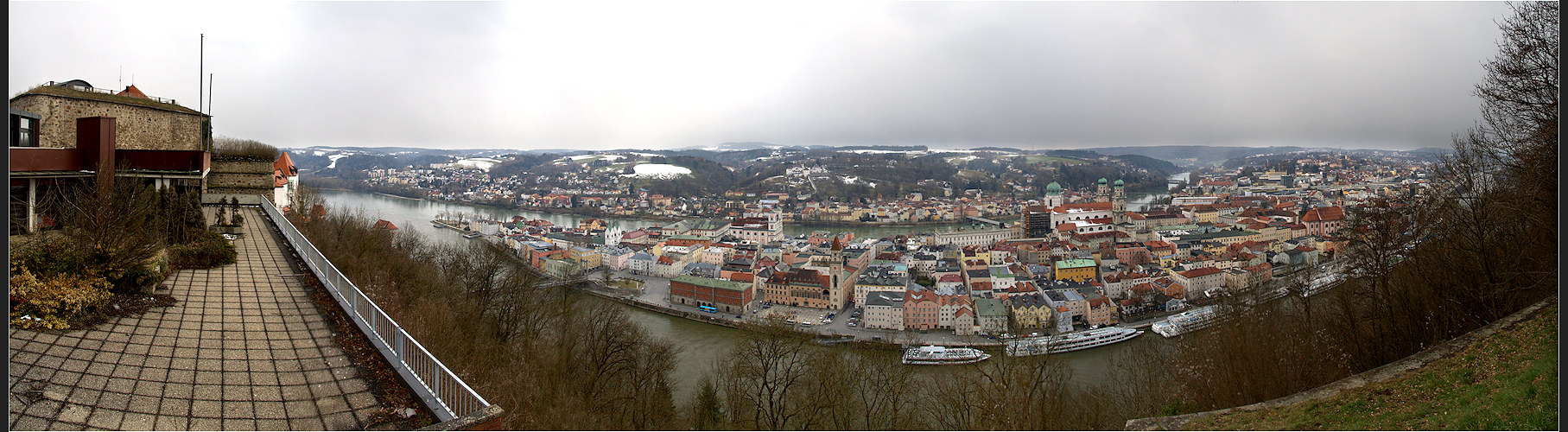 Passau im Regen (1)