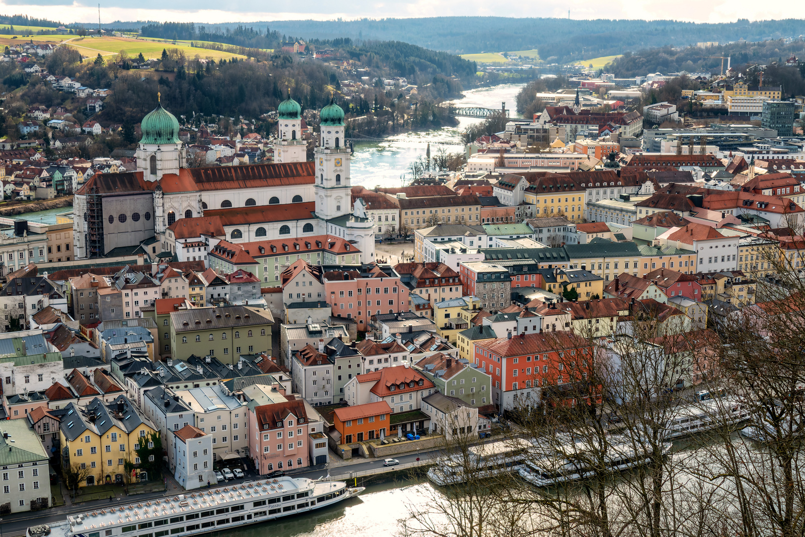 Passau im Vorfrühling