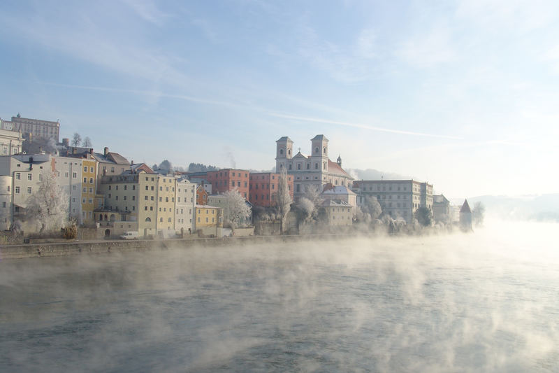 Passau im Winter